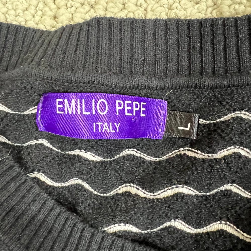 Emilio Pepe Ribbed Top (Italian) - Picture 8 of 9